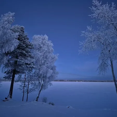 Northern Lights From Inside, Lake, Sauna,Silent Shine וילה