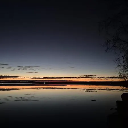 Villa Northern Lights From Inside, Lake, Sauna,silent Shine *